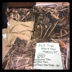 Max Camo 4 comforter set